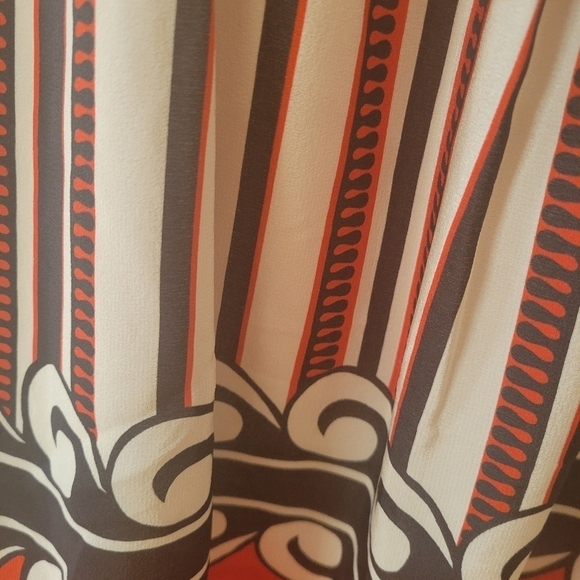 NWT Anna Sui for Target Graphic Print Silk Dress Size Small - Picture 3 of 5